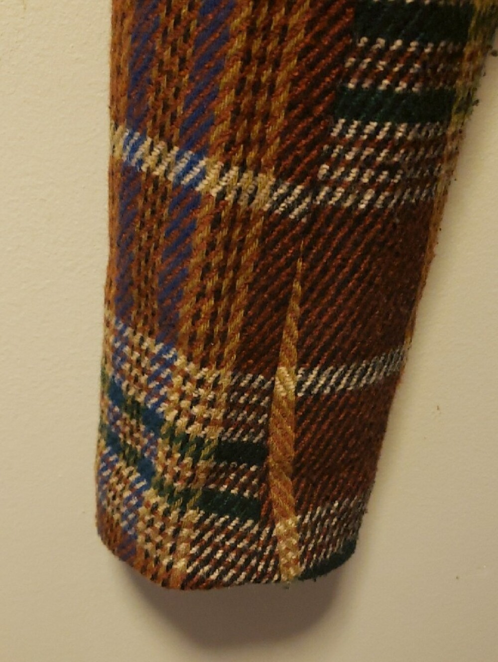 Cider Brown Multicolor Plaid Cropped Blazer And Mini Skirt - Picture 3 of 12